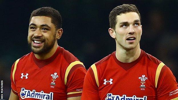 Taulupe Faletau and George North