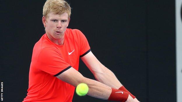 Kyle Edmund is a fitness worry for Australian Open