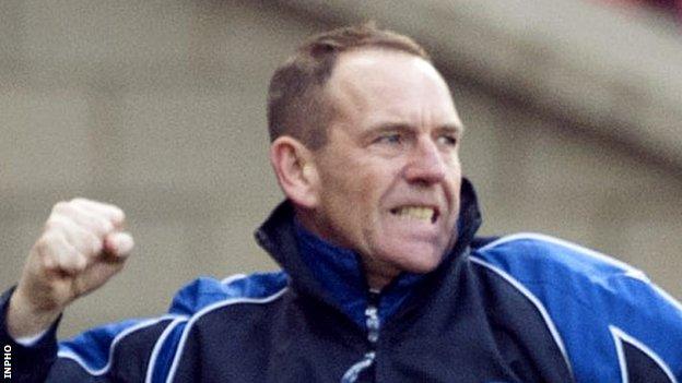 Derry City's new manager Kenny Shiels