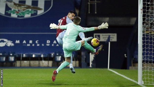 Anwar El Ghazi has three goals from three trips to The Hawthorns, having scored twice in a 2-2 draw in the Championship in December 2018