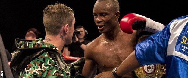 Ricky Burns and Julius Indongo