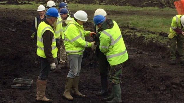 Spitfire starter motor recovered from crash site