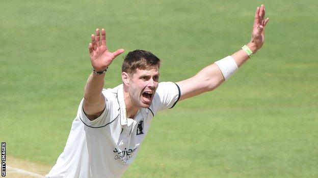 Ireland bowler Boyd Rankin