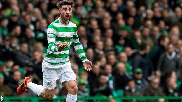 Celtic winger Patrick Roberts