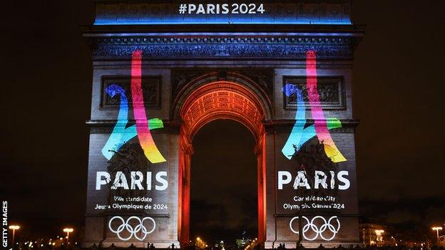 Paris Olympic bid logo