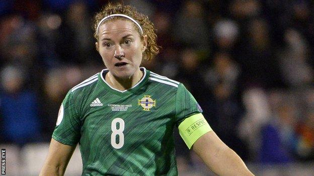 Northern Ireland captain Marissa Callaghan