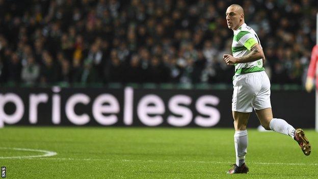 Celtic captain Scott Brown