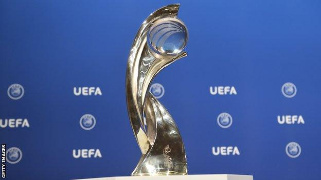 The Women's Euros trophy