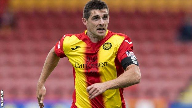 Partick Thistle striker Kris Doolan