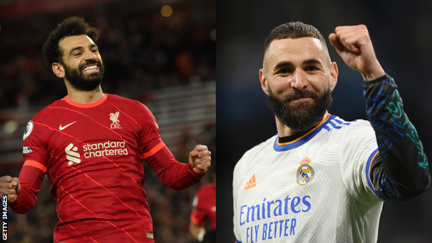 Mohamed Salah and Karim Benzema