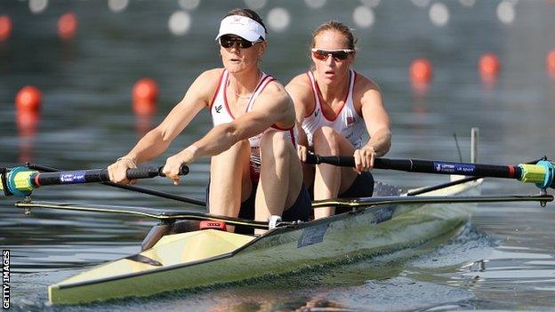 Helen Glover and Heather Stanning