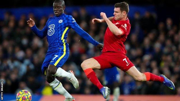 N'Golo Kante and James Milner