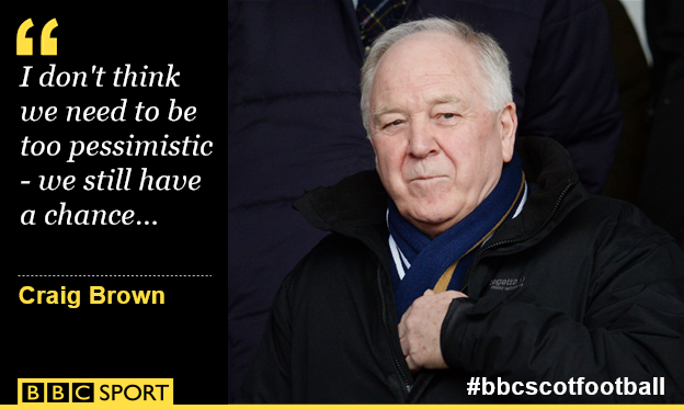 Former Scotland boss Craig Brown