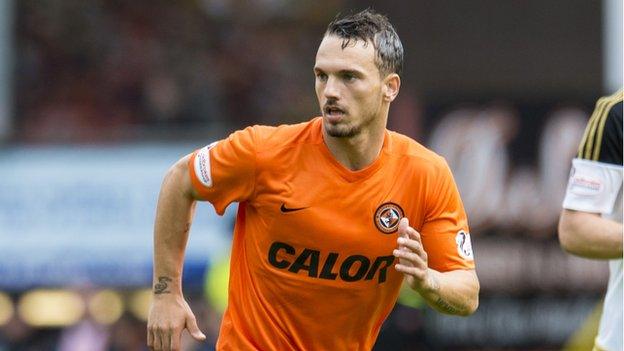 Dundee United's Rodney Sneijder