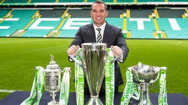 Celtic manager Brendan Rodgers