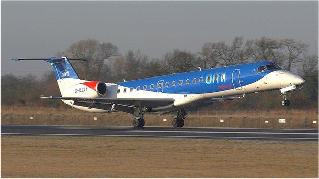 BMI Regional aircraft