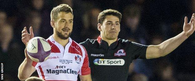 Sam Hidalgo-Clyne (right) is one of the players pushing for Laidlaw's number nine jersey