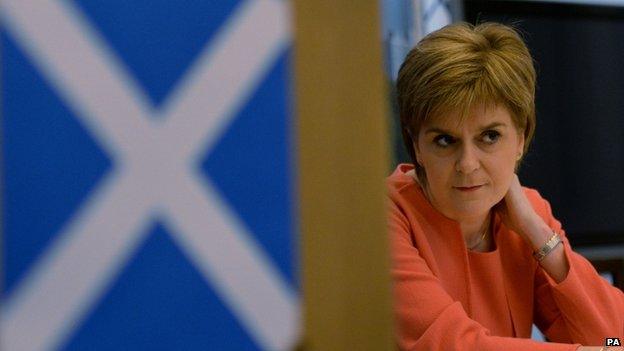 First Minister Nicola Sturgeon