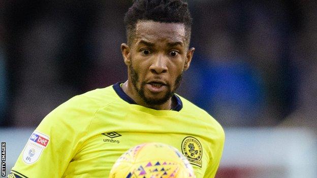 Kasey Palmer in action for Blackburn Rovers