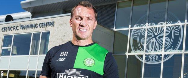 Celtic manager Brendan Rodgers