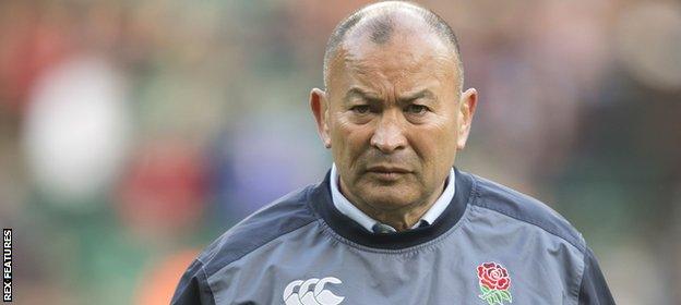 England head coach Eddie Jones