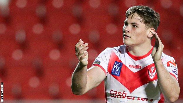 Jack Welsby made his influence felt for St Helens yet again as he scored two tries and set up Joe Batchelor's late score for the hosts