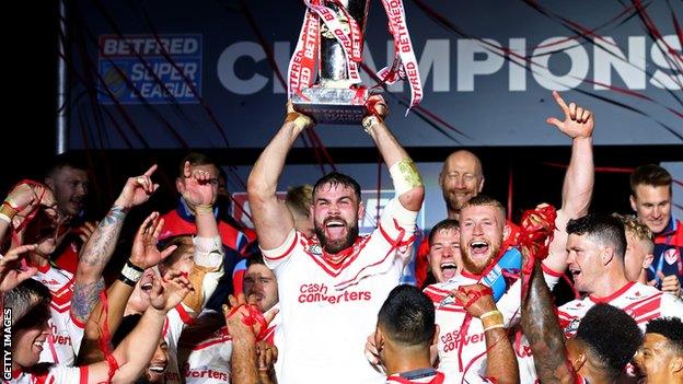 St Helens win 2019 Super League