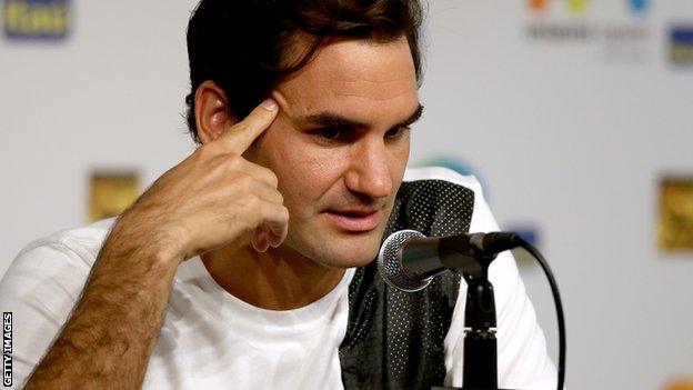 Federer says the injury happened the day after he lost to Novak Djokovic in the Australian Open final