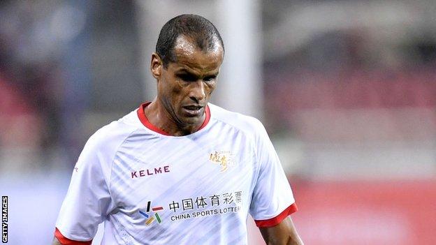 Brazilian former World Footballer of the Year Rivaldo