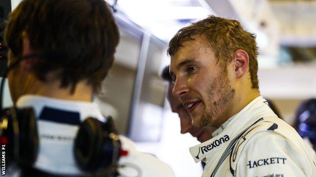 Williams F1 driver Sergey Sirotkin