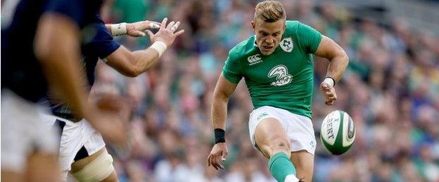 Ian Madigan was on form for Ireland against Scotland