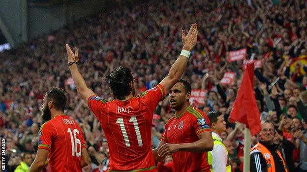 Supporters have turned Cardiff City Stadium into a Wales stronghold