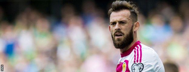 Sunderland's Steven Fletcher has four goals in 20 appearances for Scotland