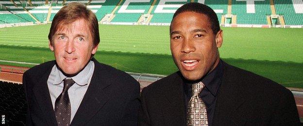 Kenny Dalglish and John Barnes