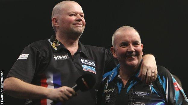 Raymond van Barneveld and Phil Taylor