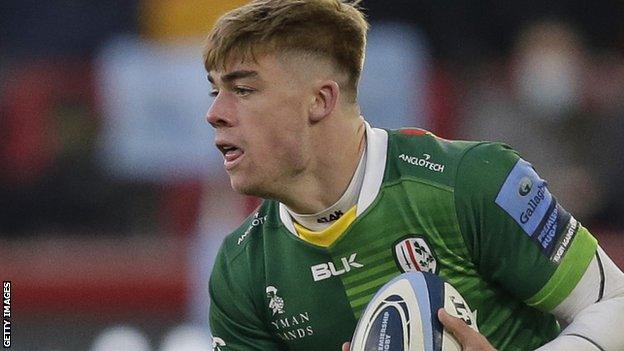 London Irish winger Ollie Hassell-Collins