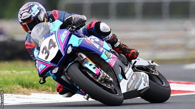 Alastair Seeley won four races at Bishopscourt at the weekend