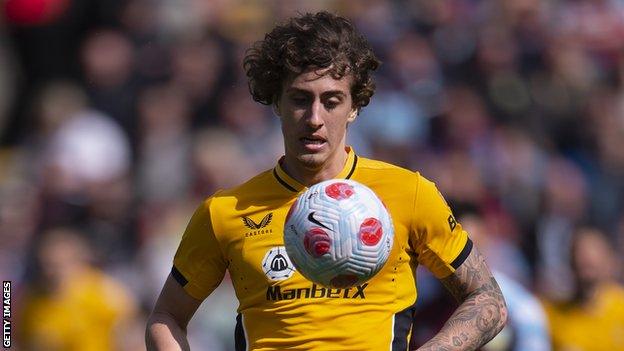 Wolves striker Fabio Silva