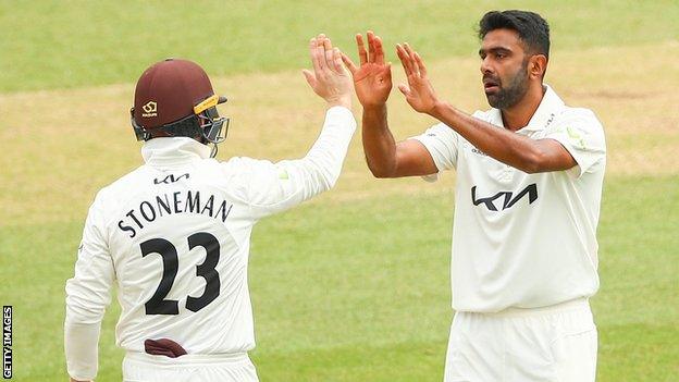 Ravi Ashwin of Surrey.