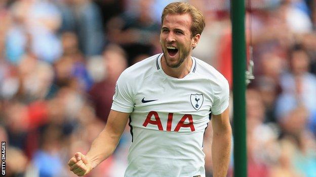 Harry Kane of Tottenham