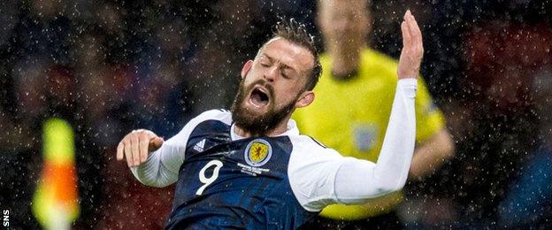 Scotland striker Steven Fletcher