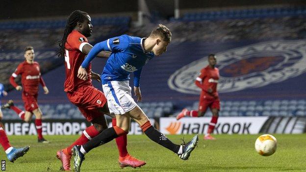 Half-time substitute Nathan Patterson netted 17 seconds after his introduction