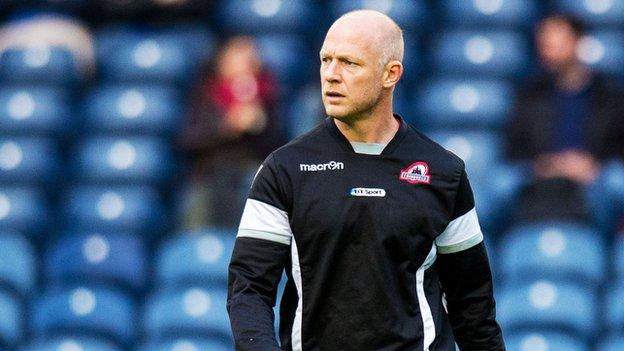 Edinburgh acting head coach Duncan Hodge