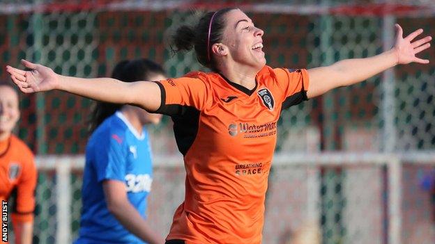 Glasgow City's Nicola Docherty