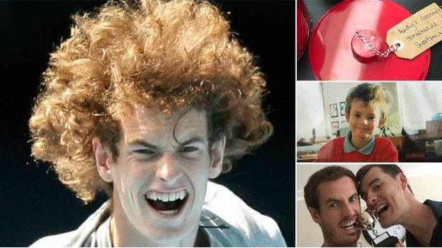 Andy Murray collage