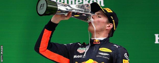 Red Bull driver Max Verstappen