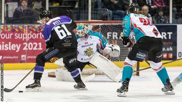 Clan lost at home to Belfast Giants