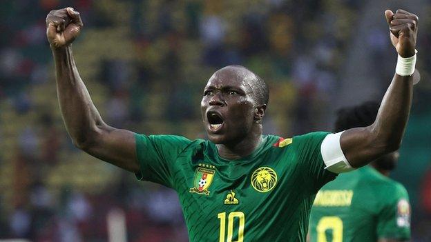 Cameroon captain Vincent Aboubakar