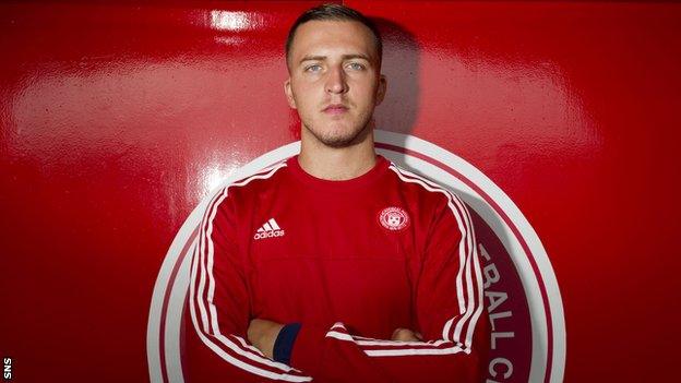 Hamilton Accies goalkeeper Ryan Fulton