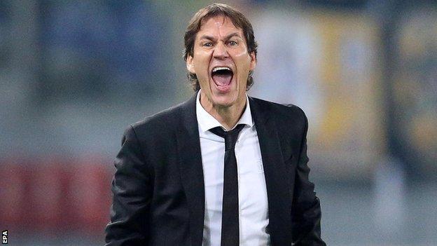 Roma boss Rudi Garcia